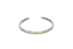  Link bracelets - Titanium - 21cm