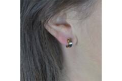  Créoles - Titane - 12mm
