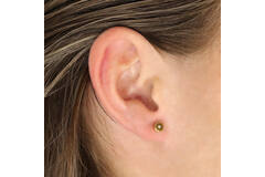  Ohrstecker - Titan - Diamant - 0.02ct