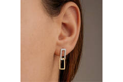  Boucles d'oreilles à puces - Titane - 2cm