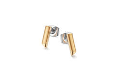  Ear studs - Titanium - 1cm