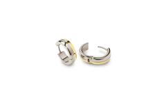 Oorringen - Titanium - 16mm