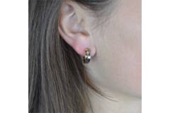  Oorringen - Titanium - 16mm