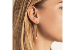  Boucles d'oreilles pendantes - Titane - 6cm