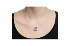  Pendentifs avec pierre - Titane - Diamant - 0.005ct