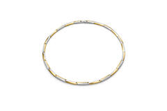  Colliers maillons - Titane - 50cm