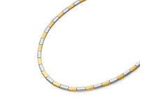  Link necklaces - Titanium - 45cm