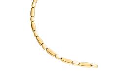  Colliers maillons - Titane - 45cm
