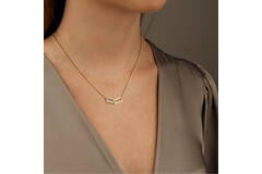  Link necklaces - Titanium - 49cm