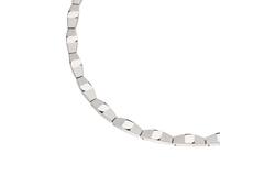  Link necklaces - Titanium - 45cm