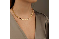  Schakelcollier - Titanium - 45cm