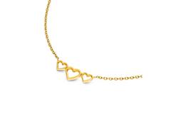  Link necklaces - Titanium - 45cm