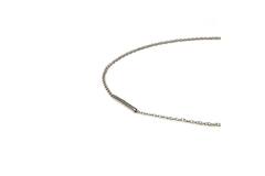  Lengte collier - Titanium - 45cm