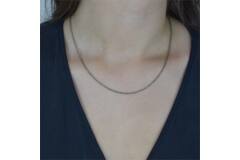  Lengte collier - Titanium - 45cm