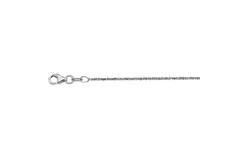  - Fantasieglied - 1.2mm - 42cm - Silber - 2.8gr