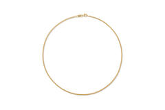  Gliederkette - Gourmet - 1.9mm - 42cm - Vergoldet