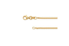  Gliederkette - Gourmet - 1.9mm - 42cm - Vergoldet