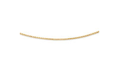  Gliederkette - Venezianisch - 1mm - 45cm - Vergoldet