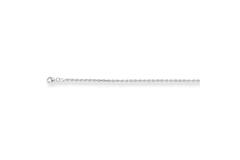  Schakelcollier - Koord - Zilver - 45cm