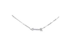  Collier - Pijl - Anker - Zilver - 45cm