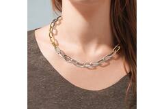  Kette - Anker - Silber - 50cm Chunky Chic - 