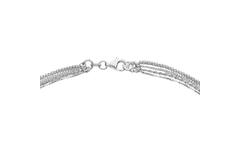  Collier - Koord - Zilver - 45cm