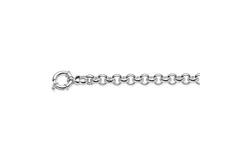  Gliederketten - Jasseron - Silber - 45cm
