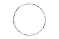  Gliederketten - Palmier, Fuchsschwanz - Silber - 45cm