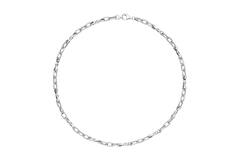  Colliers maillons - Ancre - Argent - 45cm