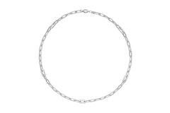  Link necklaces - Anchor - Silver - 45cm