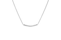  Collier - Rond - Anker - Zilver - 45cm