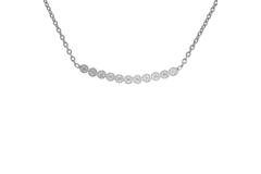  Collier - Rond - Anker - Zilver - 45cm