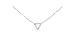  Collier - Rond - Anker - Zilver - 42cm