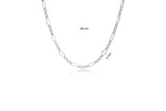  Collier - Jasseron - Zilver - 45cm