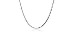  Collier - Serpent - Argent - 45cm