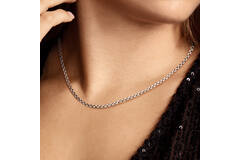  Collier - Zilver - 45cm
