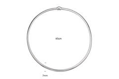  Colliers à pendentif - Argent - 45cm