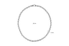  Schakelcollier - Zilver - 45cm
