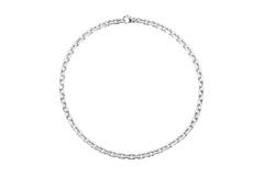  Colliers maillons - Argent - 45cm