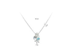  Collier - Ancre - Argent - 40cm