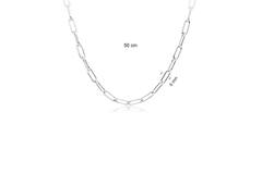  Collier - Paperclip - Zilver - 45cm