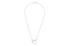  Colliers à pendentif - Argent - 45cm