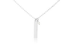  Collier - Ancre - Argent - 45cm