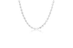  Gliederketten - Anker - Silber - 50cm