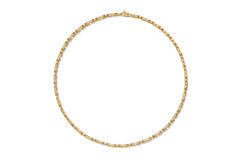 Schakelcollier - Koningsschakel - Zilver - 45cm