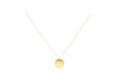  Necklaces with pendant - Anchor - Goldplated - 45cm