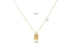  Collier - Zilver verguld