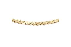  Necklaces with pendant - Fantasy link - Goldplated - 45cm