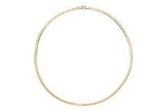  Necklaces with pendant - Fantasy link - Goldplated - 45cm