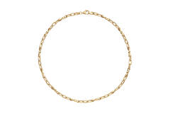  Colliers maillons - Ancre - Argent - 45cm